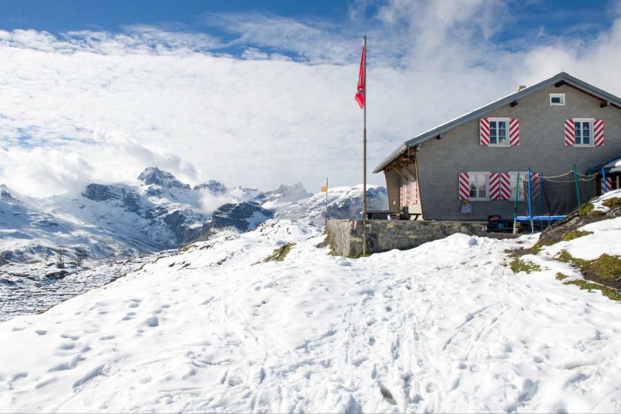 Viele Berghütten lassen einen Winterraum unverschlossen. (Symbolbild)