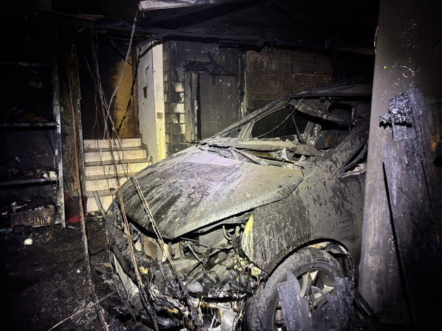 Ein Jugendlicher wurde beim Brand verletzt.