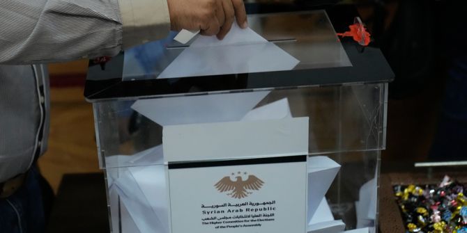 Wahlurne Syrien