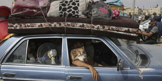 Flucht aus Gaza