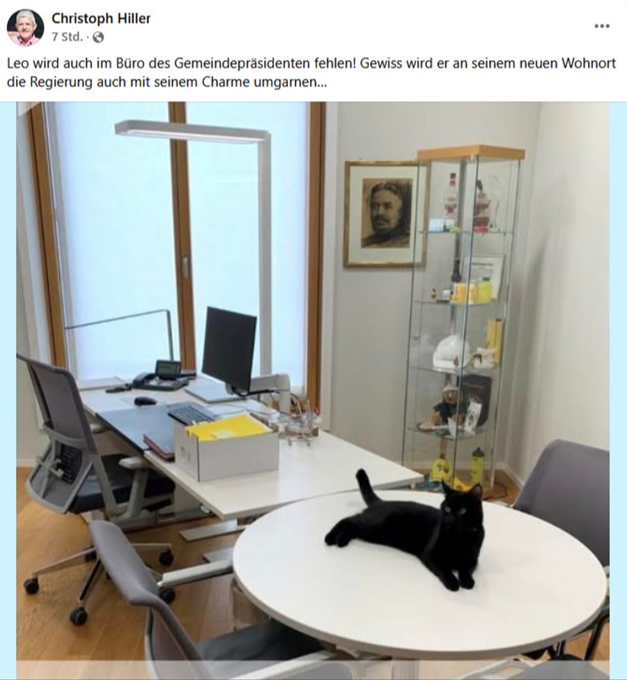 Um den Gemeindepräsidenten zu besuchen, brauchte Leo keinen Termin.