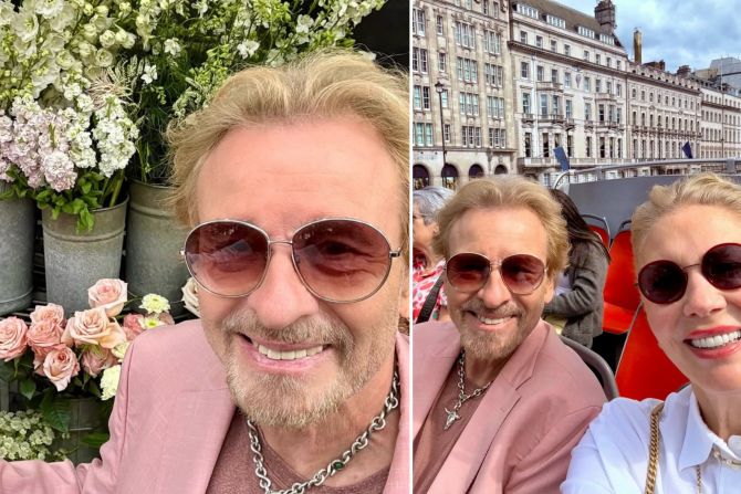 Verliebt wie am ersten Tag: Thomas Gottschalk und Karina in London