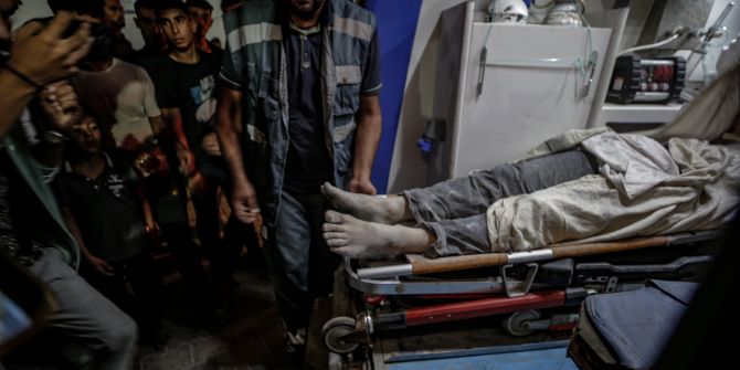 Israeli strike in the west of Gaza