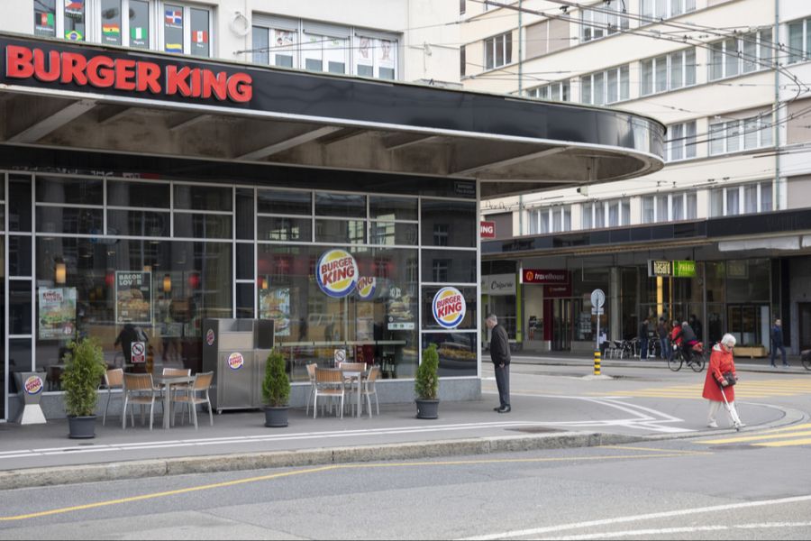Auch eine Fahrt zu einem Burger King wurde durch die App registriert. (Symbolbild)
