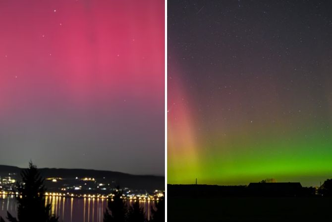 Polarlichter in der Schweiz
