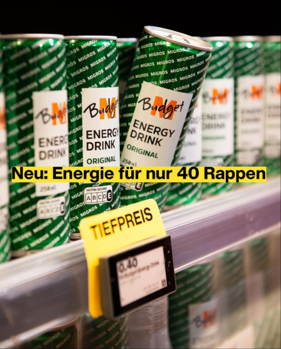 Die Migros bewirbt auf Instagram den Tiefpreis des Produkts.