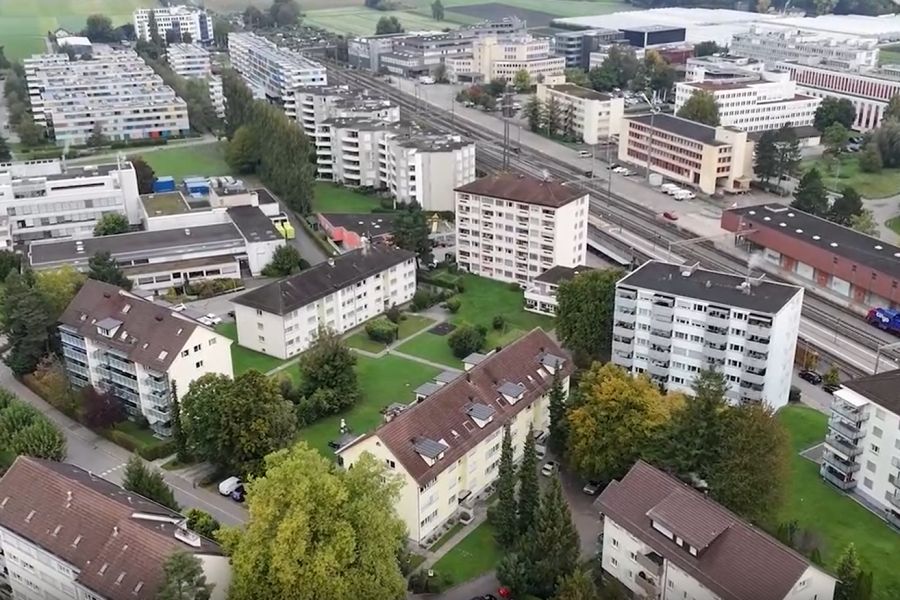 Im Gemeinderanking zum grössten Wohnraum-Potenzial liegt die Zürcher Gemeinde Schwerzenbach an der Spitze.