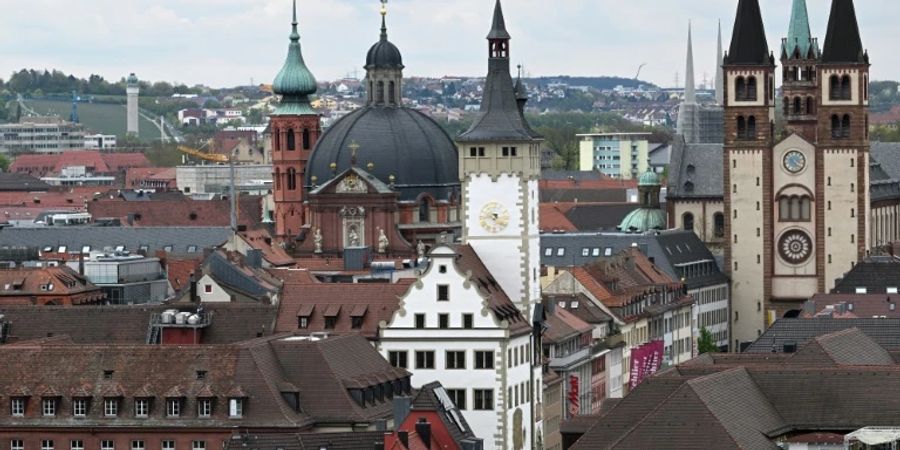 Innenstadt von Würzburg