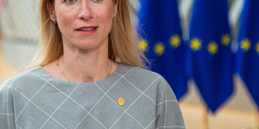 Bis zur Bestätigung einer neuen Regierung bleibt sie weiter geschäftsführend im Amt: Kaja Kallas.