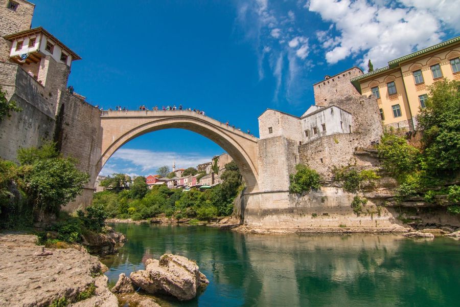 Osmanische Brücke Bosnien