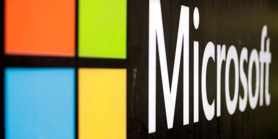 Das Microsoft-Firmenlogo: Das Unternehmen geht auf europäische Cloud-Anbieter zu.