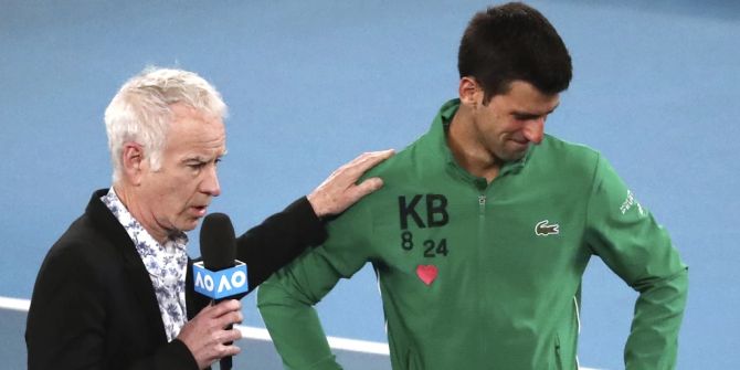 John McEnroe Novak Djokovic