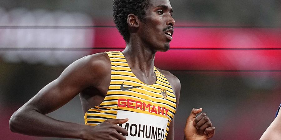 Deutsche Hoffnung über 5000 Meter: Mohamed Mohumed.
