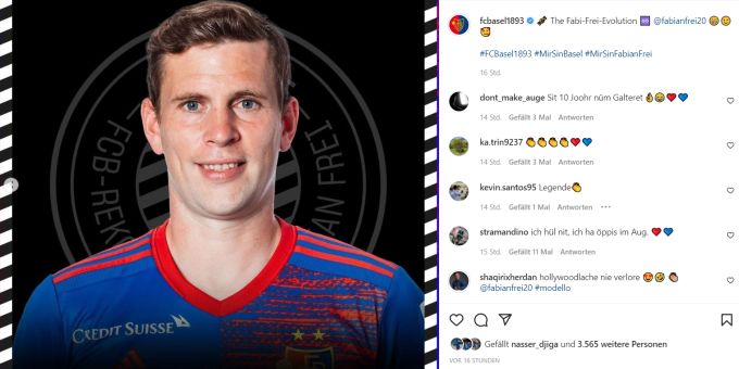 Xherdan Shaqiri fällt auf: «Das Hollywood-Lachen hast du nie verloren!» FC Basel