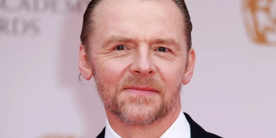 Simon Pegg bei einem Auftritt in London.