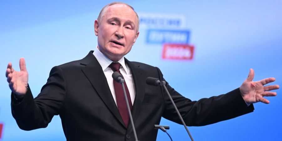 Wladimir Putin wurde bei der Pseudo-Wahl mit 88 Prozent wiedergewählt und scheint im Ukraine-Krieg die nächste Eskalation eingeleitet zu haben.