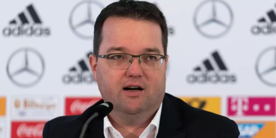 Wünscht sich einen DFB-Präsidenten mit Verbandsvergangenheit: Schatzmeister Stephan Osnabrügge. Foto: Frank Rumpenhorst/dpa