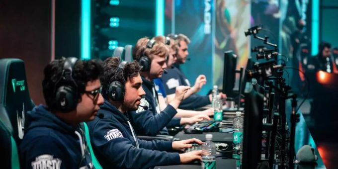 Das League-of-Legends-Team von Schalke 04 bei den Playoffs der LEC. (Archivbild) Schalke 04