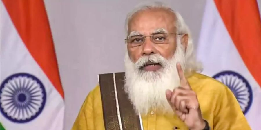 Indiens Premierminister Modi spricht bei CSIR-Treffen