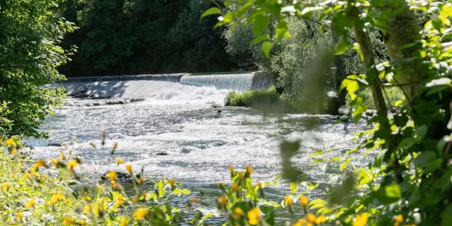 Klosterhalbinsel Wettingen. - Bezirk Baden