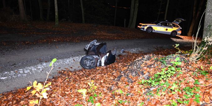 Buchs: Mit Motorrad verunfallt Buchs: Mit Motorrad verunfallt