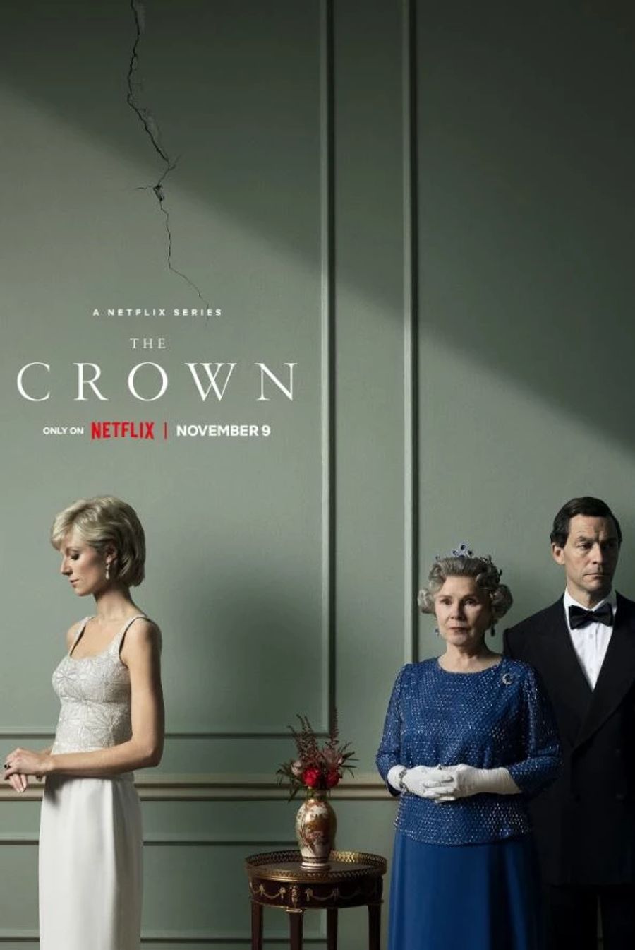 Bilder von der Werbekampagne für die 5. Staffel von «The Crown».