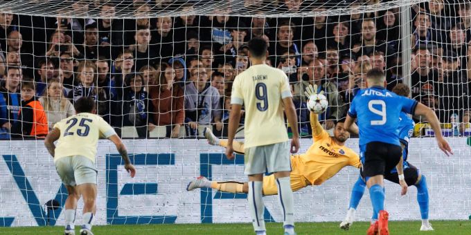 Elfmeterkiller: Diogo Costa (M) vom FC Porto. Elfmeterkiller: Diogo Costa (M) vom FC Porto.