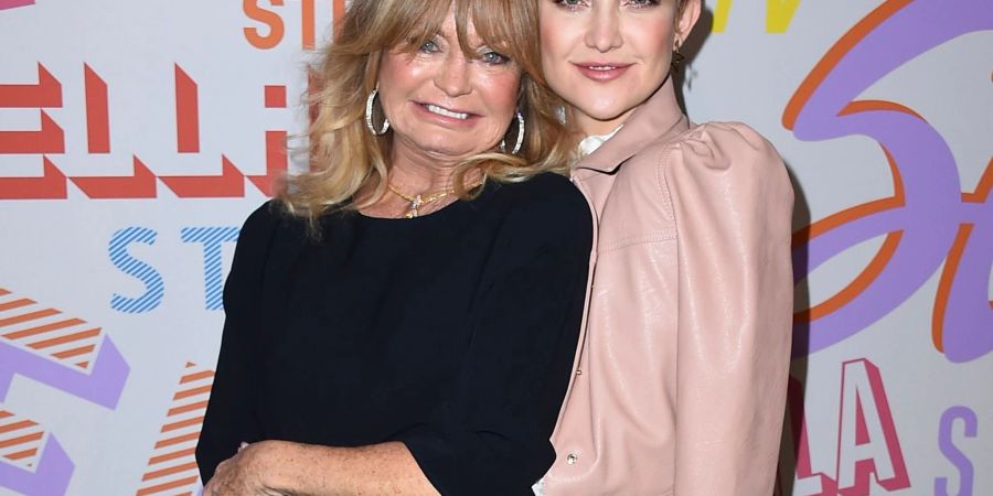 Goldie Hawn und ihre Tochter Kate Hudson 2018 in Los Angeles.