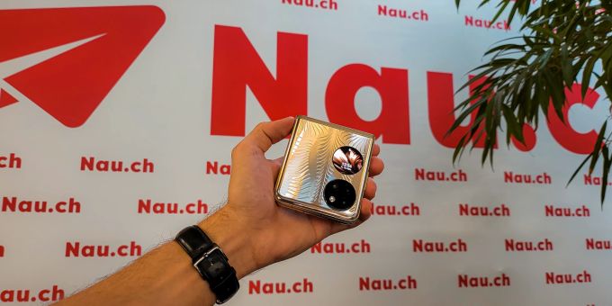 Der Aussenscreen auf dem P50 Pocket ist ohne Frage ein praktisches Feature. Huawei P50 Pocket