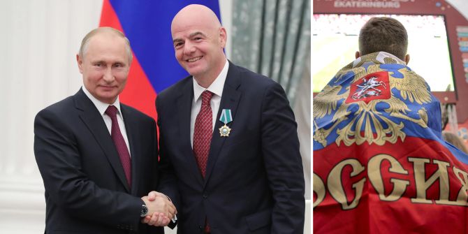 FIFA Russland Infantino Putin