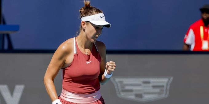 Belinda Bencic steht beim WTA-Turnier in Miami im Viertelfinal. Belinda Bencic