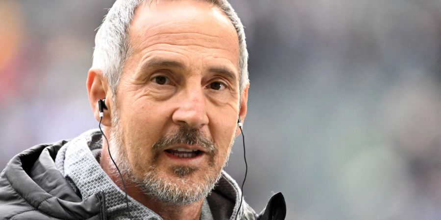 Drückt Eintracht Frankfurt gegen den FC Barcelona die Daumen: Adi Hütter.