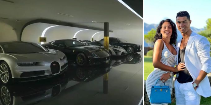 In Netflix-Doku - Freundin Georgina zeigt Ronaldos Millionen-Garage