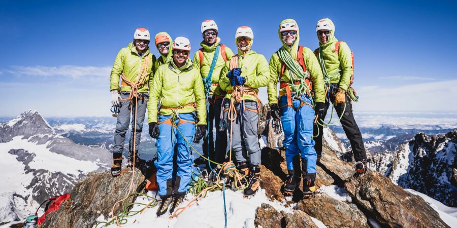 Das SAC-Expeditionsteam setzt sich aus je sechs waghalsigen Frauen und Männern zusammen.