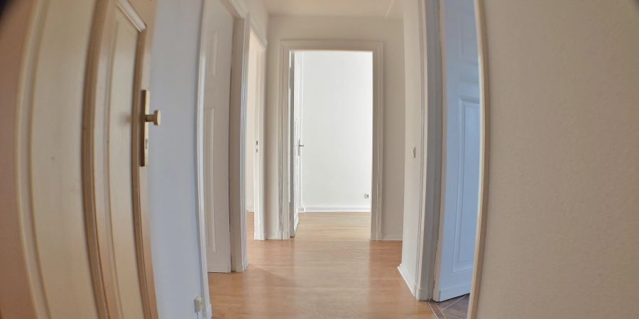 Appartment Flur leer Eingang