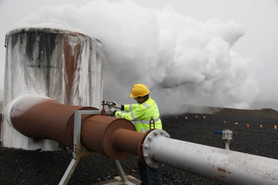 CO2 Speicher Island