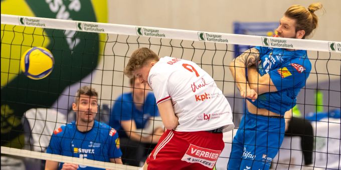 Der LINDAREN Volley Amriswil gewann im Spiel gegen Lausanne UC mit 3:0. LINDAREN Volley Amriswil im Spiel geegn Lausanne UC