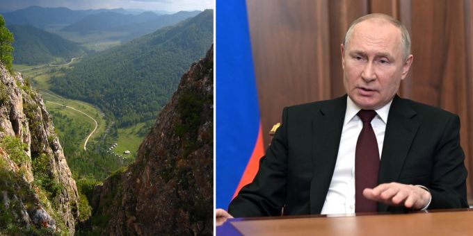 Wilde Theorien - Putin soll Familie in Luxus-Bunkerstadt gebracht haben