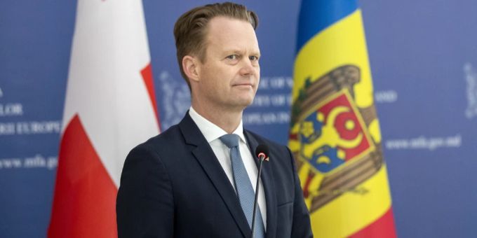 Aussenminister von Dänemark Jeppe Kofod. Jeppe Kofod