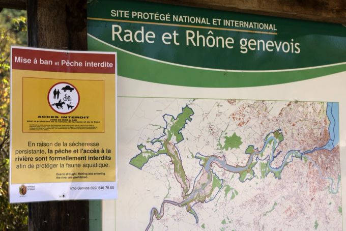 Dürre Westschweiz Trockenheit