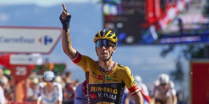 4. Etappe der Vuelta - Tagessieg und Leadertrikot für Primoz Roglic
