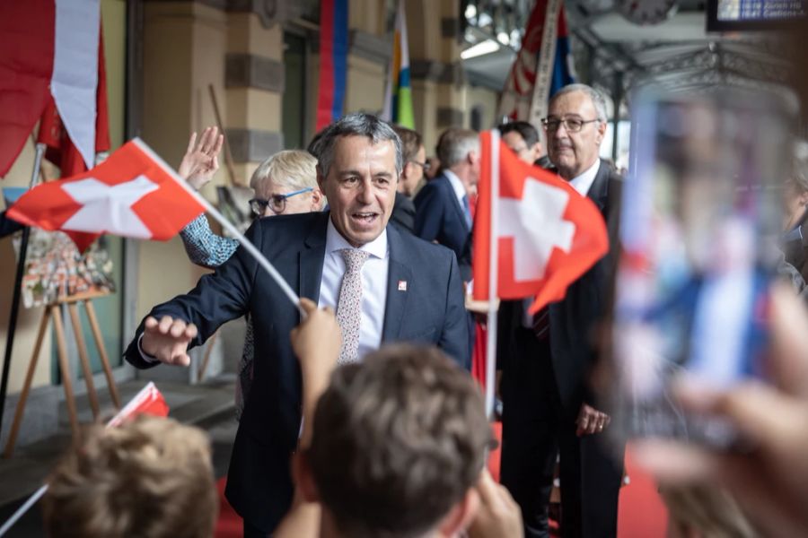 Die Feier anlässlich seiner Wahl zum Bundespräsidenten wurde wegen Corona um neun Monate verschoben.