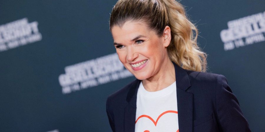 Anke Engelke bei der Premiere des Kinofilms "Eingeschlossene Gesellschaft".