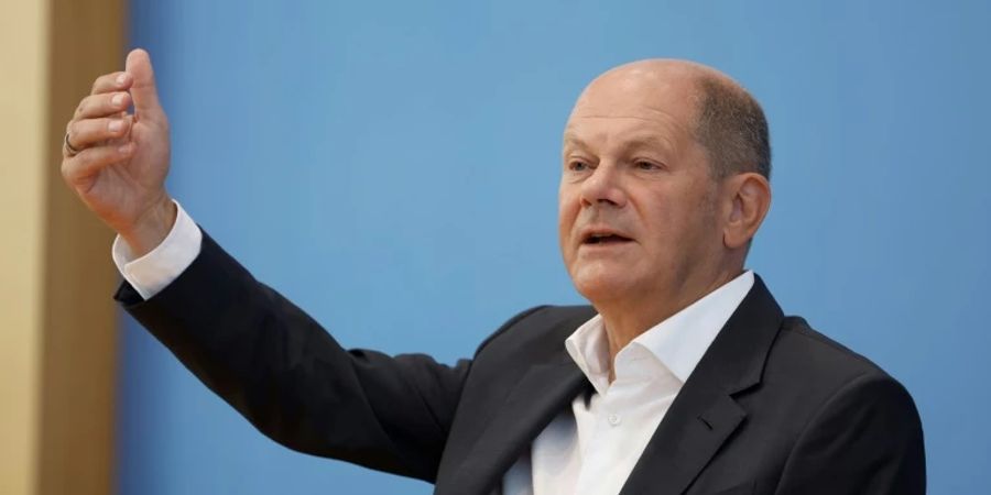 Der deutsche Bundeskanzler Olaf Scholz.