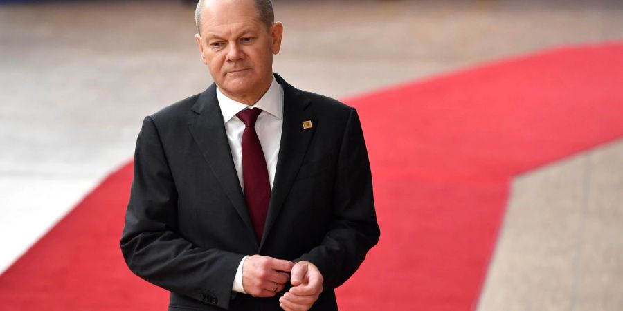 Bundeskanzler Olaf Scholz zeigt sich positiv.