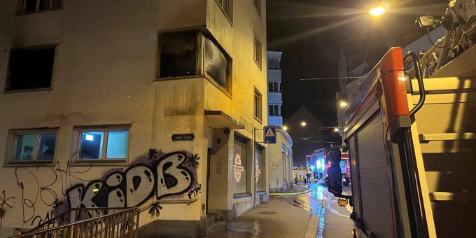 Bei dem Brand an der Linsenbühlstrasse 23 in St. Gallen wurden sechs Personen verletzt. St. Gallen