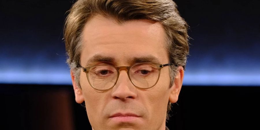 Johannes Wimmer bei einem TV-Auftritt.