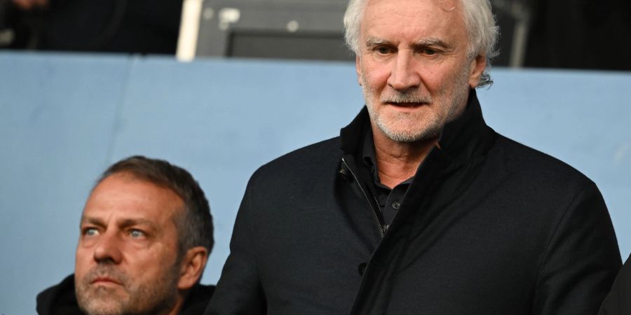 Beim Länderspiel gegen Belgien fehlt Rudi Völler aus gesundheitlichen Gründen.