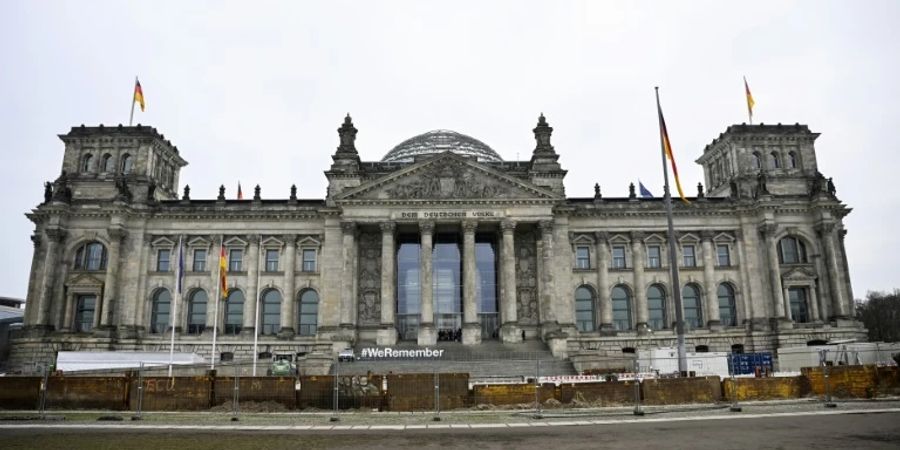 Der Bundestag in Berlin