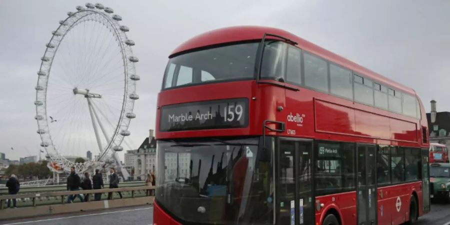 Der Doppeldecker von Wrightbus - auch «Boris Bus» genannt